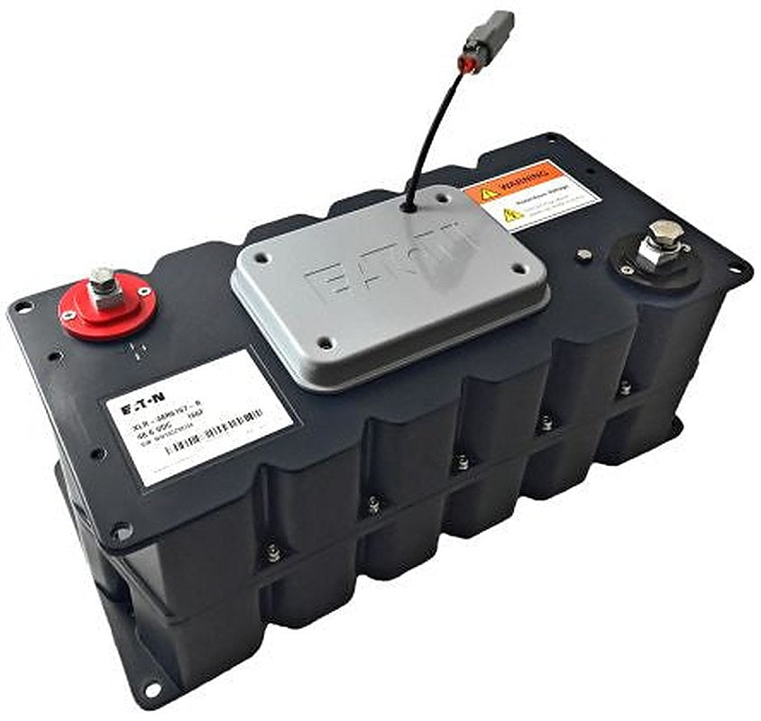 Eaton 166 F Supercapacitor 0 to +20 % Tolerance, XLR 48.6V dc, Chassis Mount