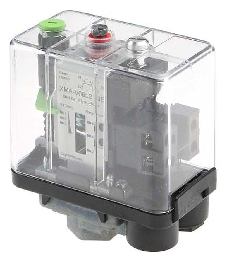 Telemecanique Sensors XMA Series Pressure Sensor, Relay Output 1 bar 6 bar, Differential Reading