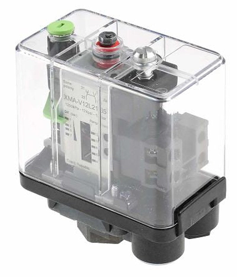 Telemecanique Sensors XMA Series Pressure Sensor, Relay Output 1.3 bar 12 bar, Differential Reading