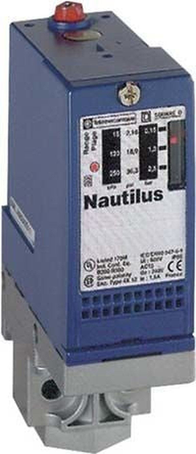 Telemecanique Sensors XMLA Series Pressure Switch 0 bar 4 bar