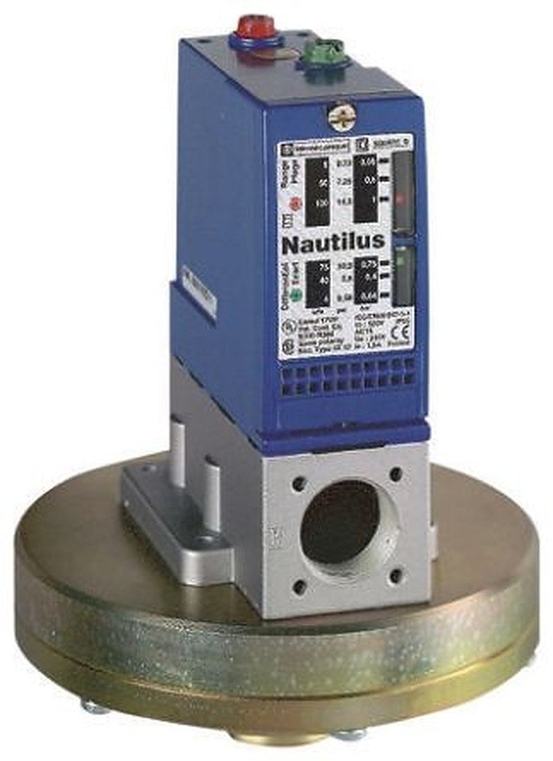 Telemecanique Sensors OsiSense XMLP Series Pressure Sensor, Relay Output 0.05 bar 1 bar, Differential Reading