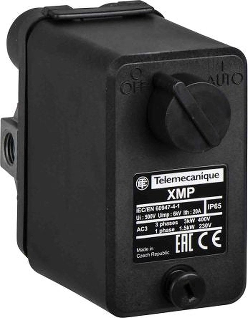 Telemecanique Sensors XMP Series Pressure Sensor, 2 NC Output 1.3 bar 12 bar, Differential Reading