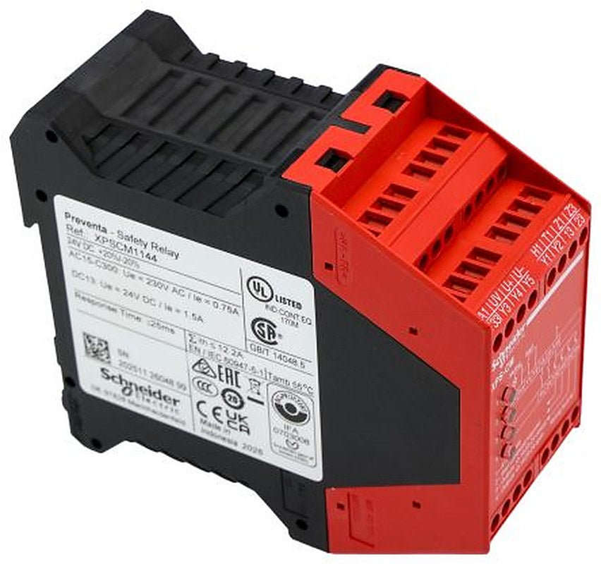 Schneider Electric Preventa, 24V dc Safety Relay, 2 Safety Contacts, 4