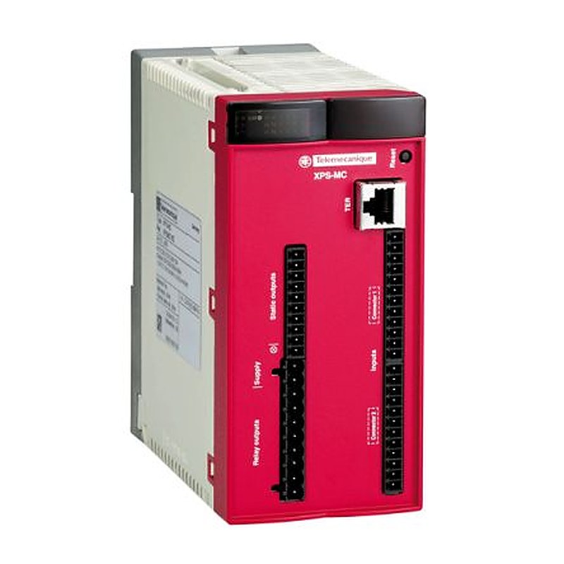 Schneider Electric XPSMC Series Safety Controller, 16 Safety Inputs, 8 Safety Outputs, 24V dc