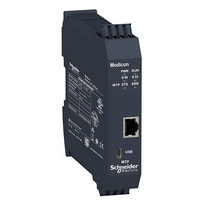 Schneider Electric XPSMCM Series Modbus TCP/IP Communication Module, 24V, 1 NO/1 NC