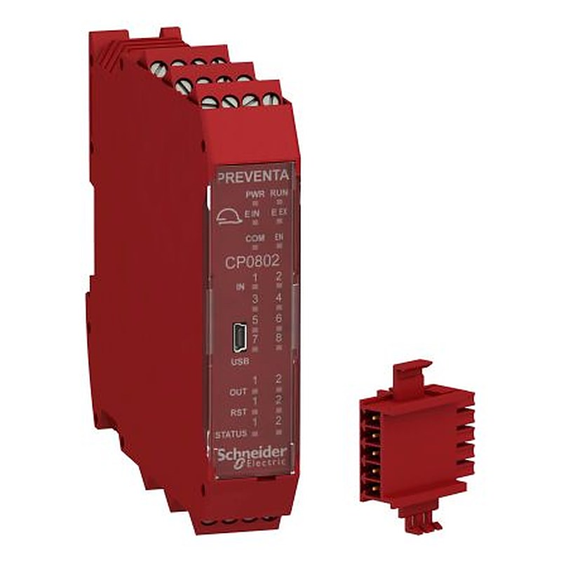 Schneider Electric Preventa Series Safety Controller, 8 Safety Inputs, 2 Safety Outputs, 24V dc