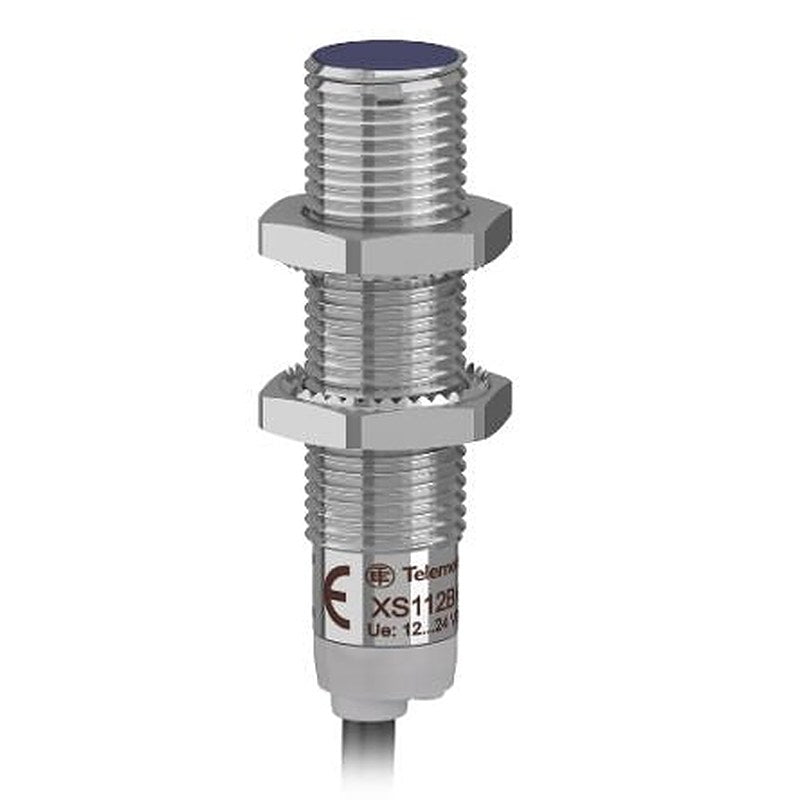 Telemecanique Sensors XS112BHNBL2 Threaded Barrel Inductive Proximity Sensor, M12 x 1 NPN XS 24V ac 4 mm 24 V dc 10mA