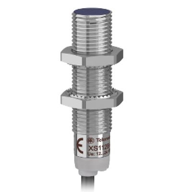 Telemecanique Sensors XS112BHPBL2 Threaded Barrel Inductive Proximity Sensor, M12 x 1 PNP XS 24V ac 4 mm 24 V dc 10mA