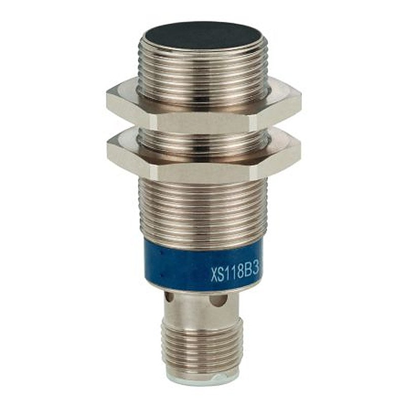 Telemecanique Sensors XS118B3NAM12 Threaded Barrel Inductive Proximity Sensor, M18 x 1 NPN OsiSense XS 24V dc 8 mm 36 V