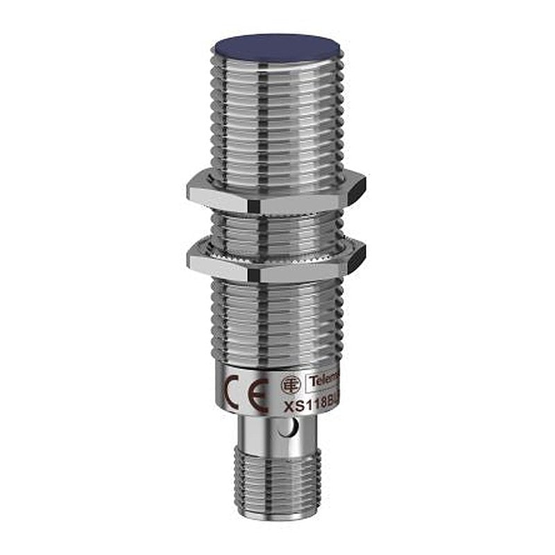 Telemecanique Sensors XS118BLPBM12 Threaded Barrel Inductive Proximity Sensor, M18 x 1 PNP XS1 24V 5 mm 24 V dc 200mA