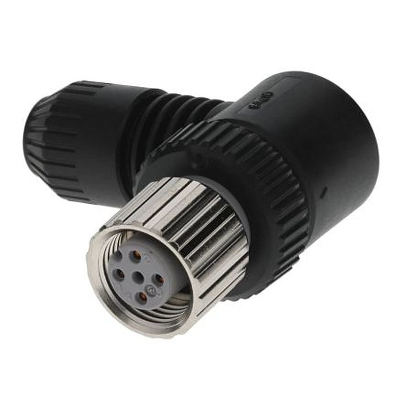 Omron Circular Connector, 4 Contacts, Cable, M12 Connector, Socket, Female, IP67, XS2 Series