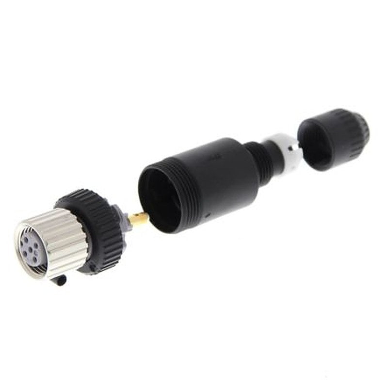 Omron Circular Connector, 5 Contacts, M12 Connector, Socket, IP67, XS2C Series