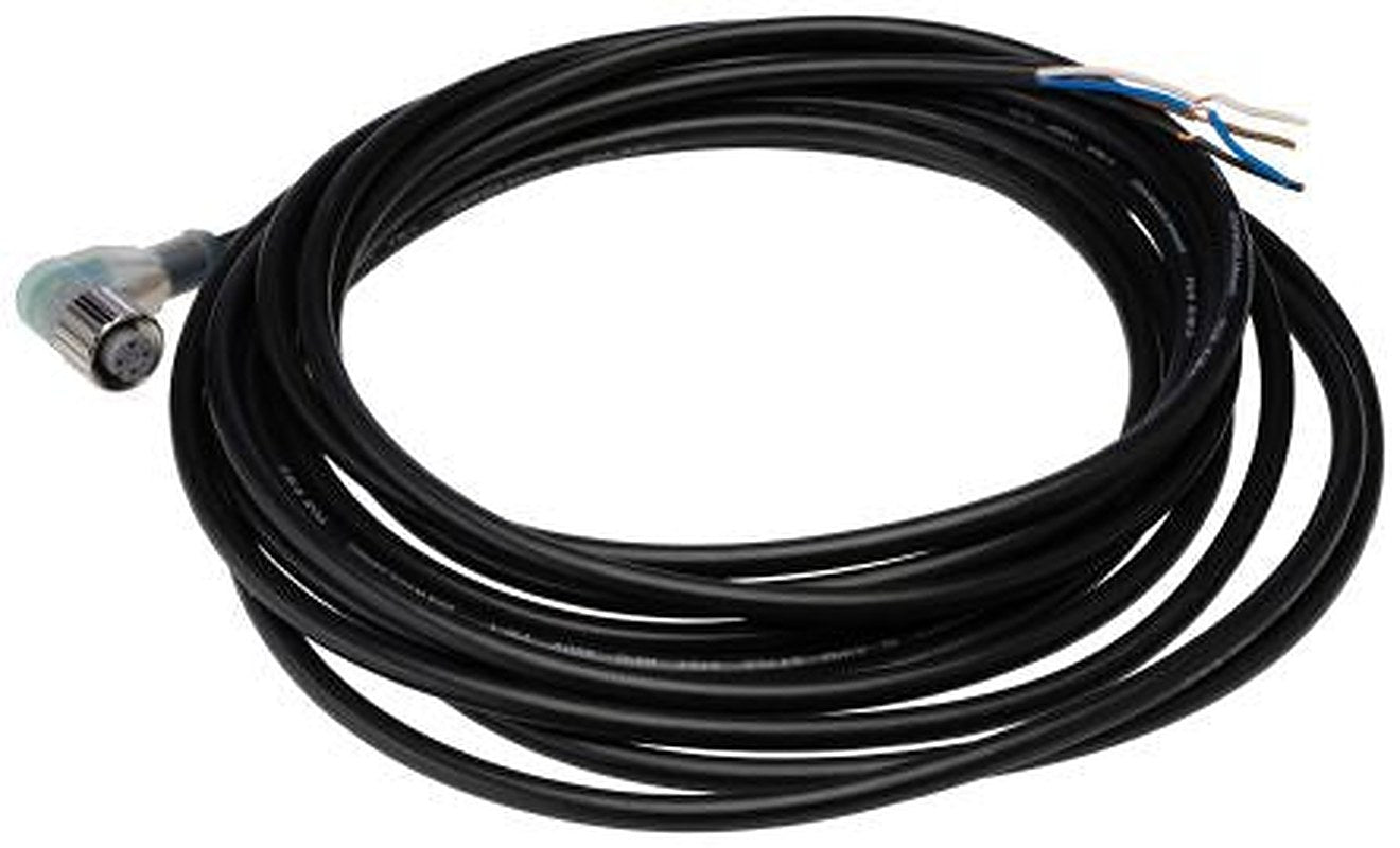 Omron Female 4 way Right Angle to Unterminated Sensor Actuator Cable, 5 m