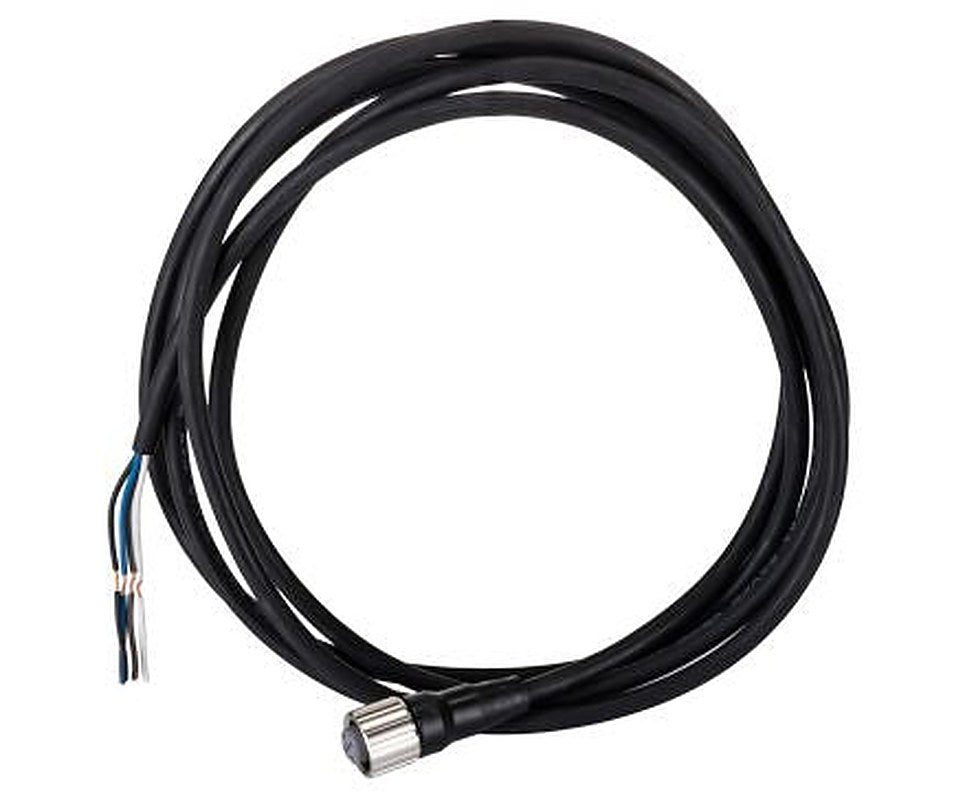 Omron Female 5 way Straight to Unterminated Free End Sensor Cable, 2 m