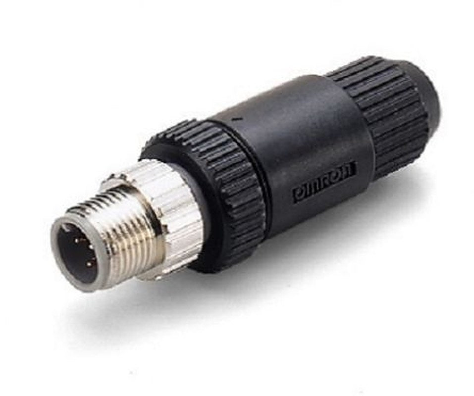 Omron Circular Connector, 5 Contacts, M12 Connector, Plug, IP67, XS2G Series