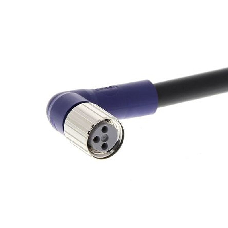Omron Female 3 way Right Angle to Unterminated Sensor Actuator Cable, 2 m