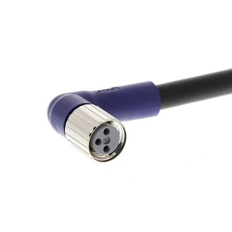 Omron Female 3 way Right Angle to Unterminated Sensor Actuator Cable, 5 m