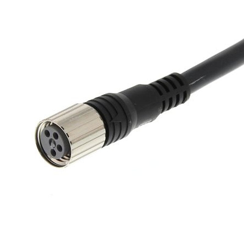 Omron Female 4 way M8 to Unterminated Sensor Actuator Cable, 2 m