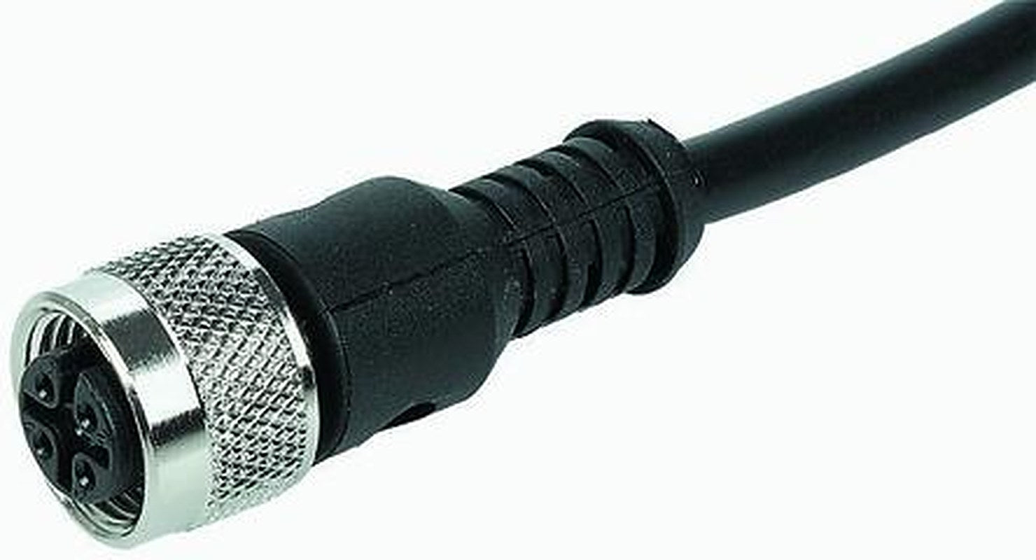 Omron Female 4 way S8, M8 to 4 way M8 Sensor Actuator Cable