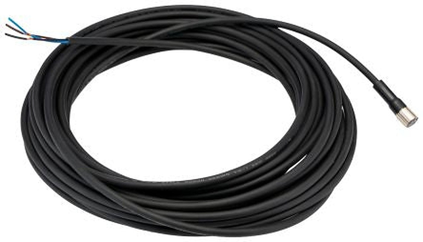 Omron Female 3 way M8 to Unterminated Sensor Actuator Cable, 10 m