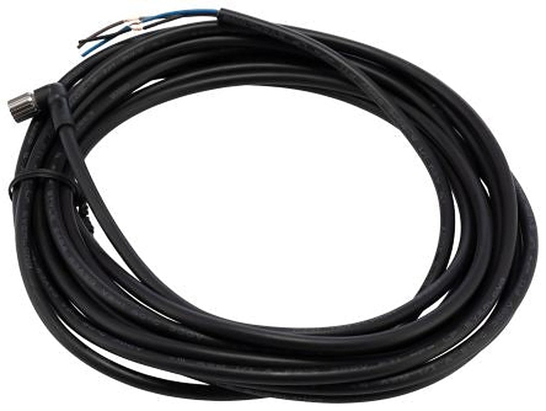 Omron Female 3 way Right Angle to Unterminated Free End Sensor Actuator Cable, 5 m