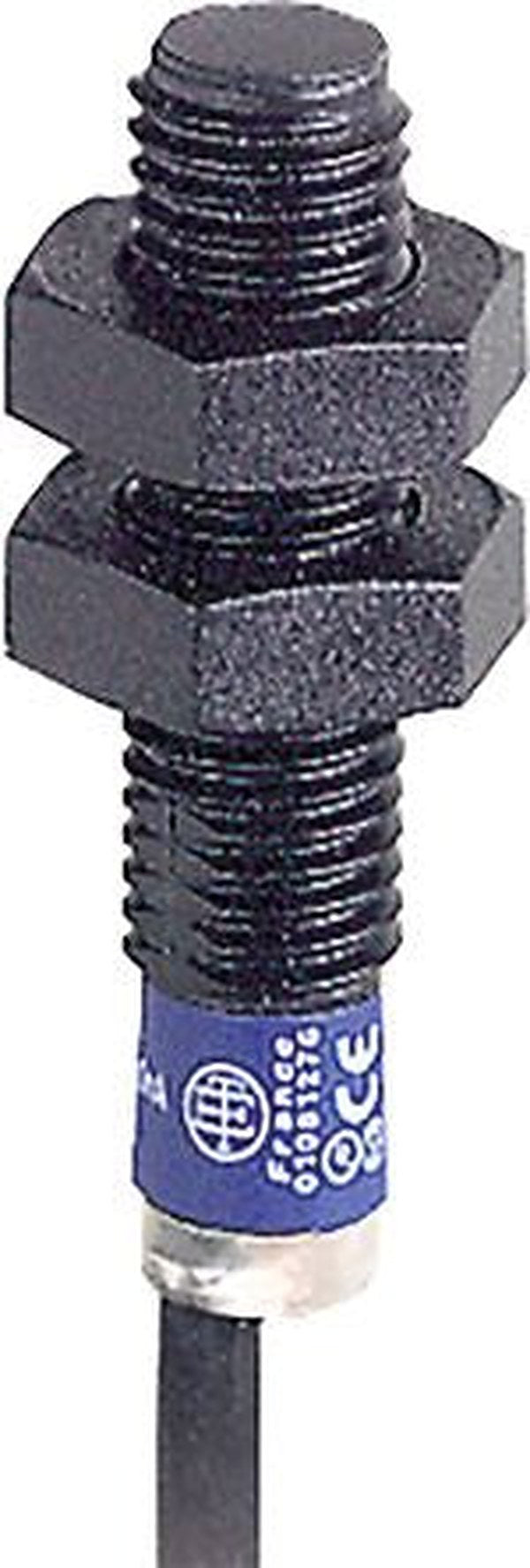 Telemecanique Sensors XS4P08PA340L1 Threaded Barrel Inductive Proximity Sensor, M8 x 1 PNP OsiSense XS 24V 2.5 mm 24 V