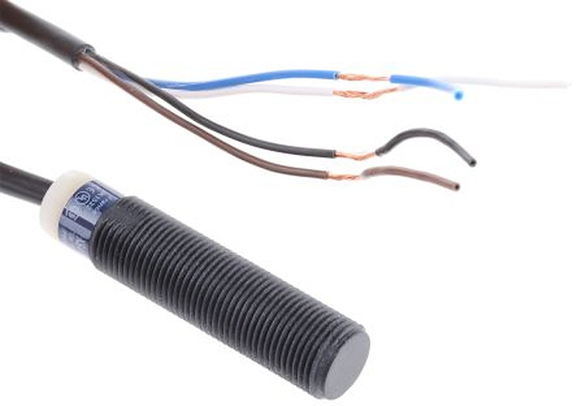 Telemecanique Sensors XS4P12KP340 Threaded Barrel Inductive Proximity Sensor, M12 x 1 PNP/NPN XS 36V ac 4 mm 36 V dc