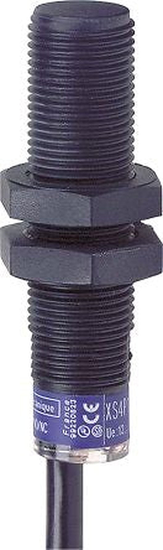 Telemecanique Sensors XS4P12PA370L2 Threaded Barrel Inductive Proximity Sensor, M12 x 1 PNP OsiSense XS 48V 4 mm 48 V dc