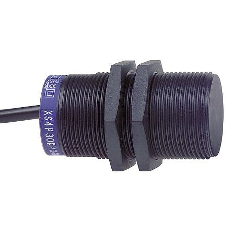 Telemecanique Sensors XS4P30MB230L2 Threaded Barrel Inductive Proximity Sensor, M30 x 1.5 2-Wire OsiSense XS 240V 15 mm