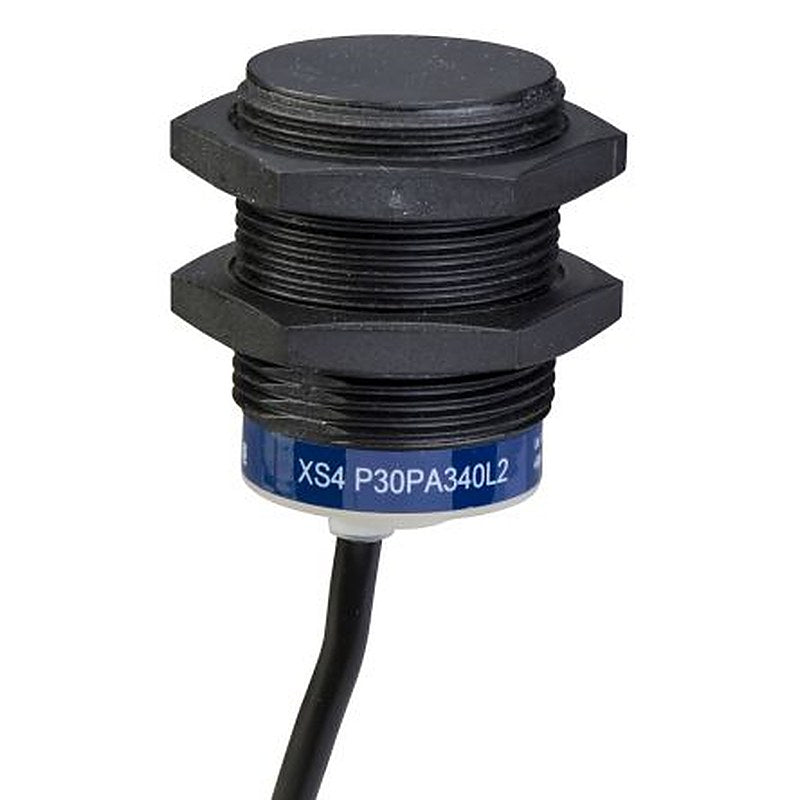 Telemecanique Sensors XS4P30PA340L2 Threaded Barrel Inductive Proximity Sensor, M30 x 1.5 PNP XS4 24V 15 mm 24 V dc