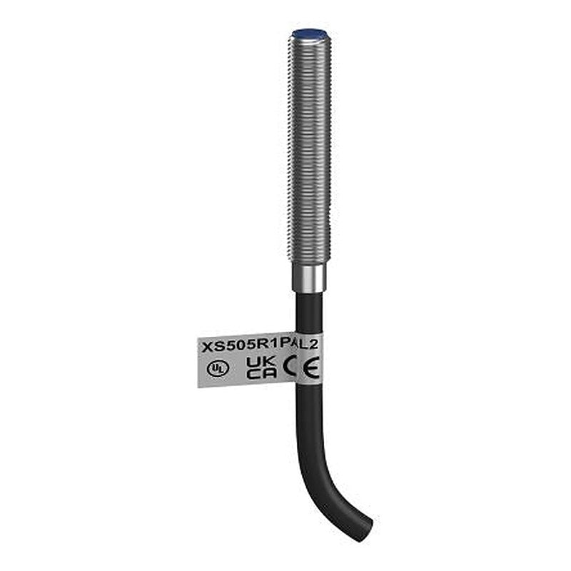 Telemecanique Sensors XS505R1PAL2 Barrel Inductive Proximity Sensor, M5 PNP XS 24V dc 0.8 mm 24 V dc 100mA