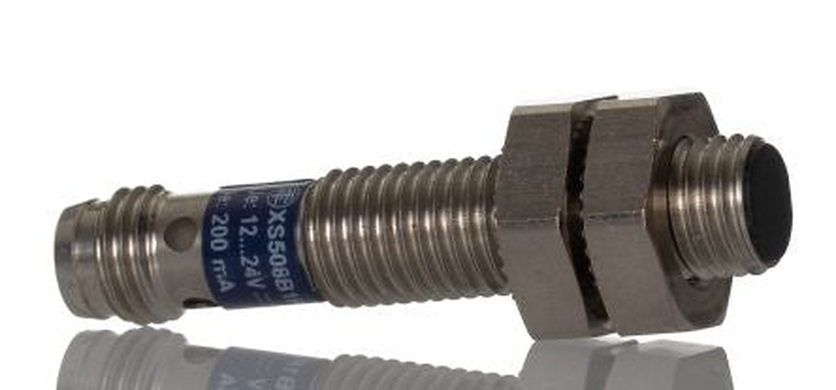Telemecanique Sensors XS508B1PAM8 Threaded Barrel Inductive Proximity Sensor, M16 x 1.5 PNP OsiSense 24V 1.5 mm 240 V ac