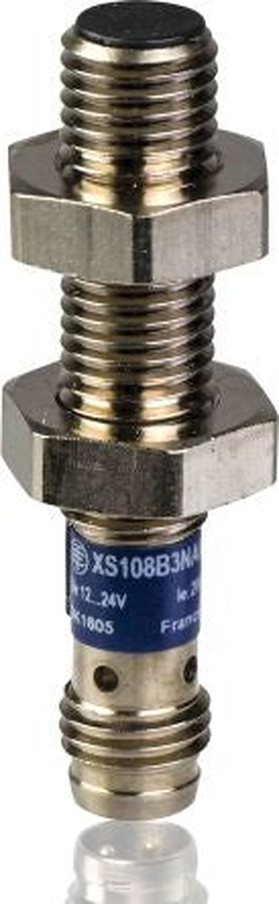 Telemecanique Sensors XS508B1PBM8 Threaded Barrel Inductive Proximity Sensor, M8 x 1 PNP OsiSense XS 24V 1.5 mm 24 V dc