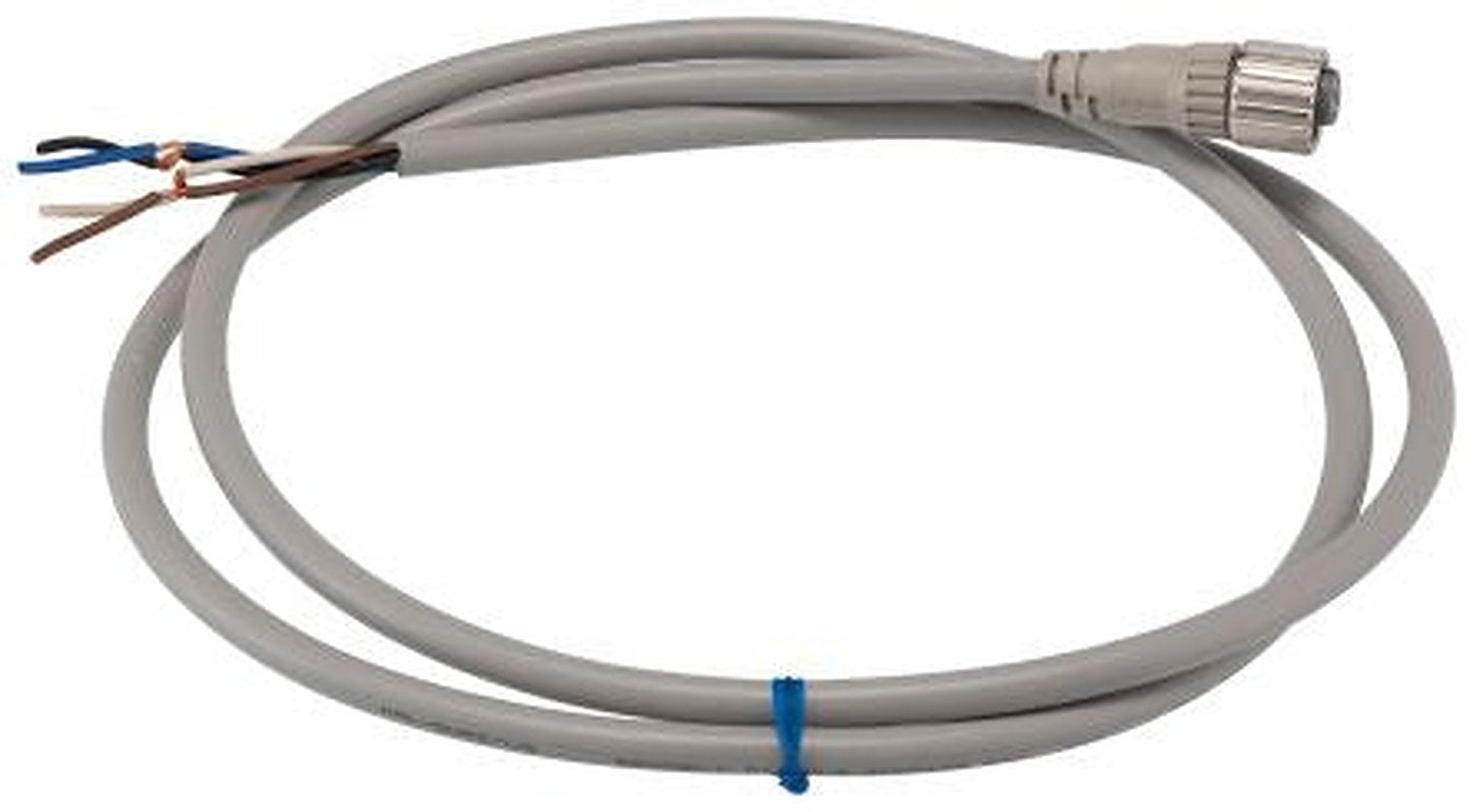 Omron Female 4 way Straight to Female Unterminated Sensor Actuator Cable, 1 m