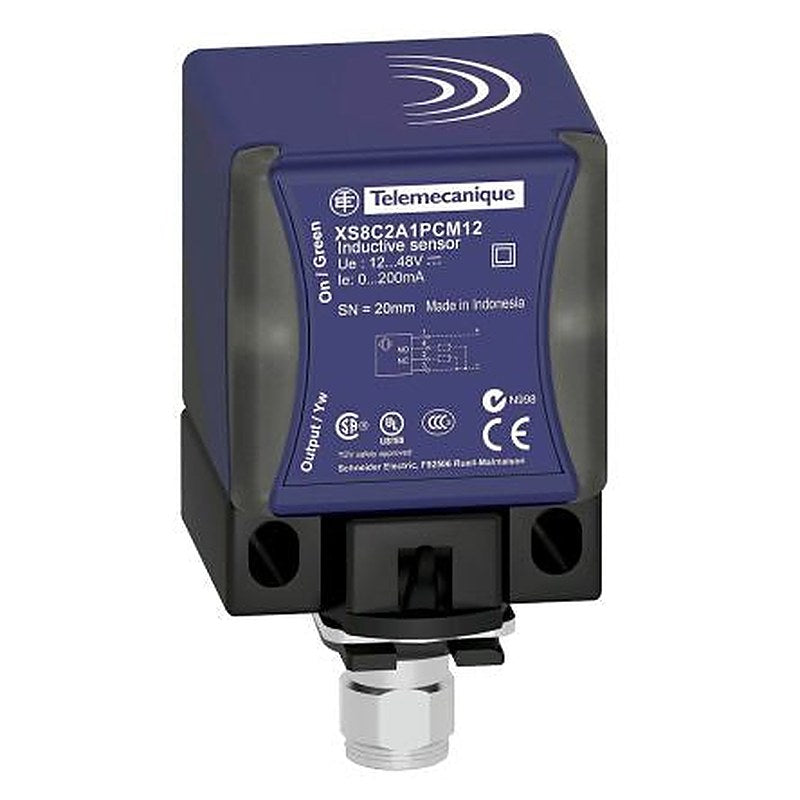 Telemecanique Sensors XS7C2A1PAM12 Block Inductive Proximity Sensor PNP XS 36V 15 mm 36 V dc 200mA
