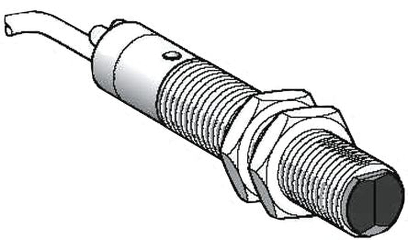 Telemecanique Sensors Diffuse Photoelectric Sensor, Cylindrical Sensor