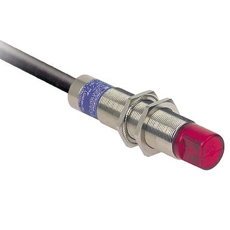 Telemecanique Sensors Diffuse Photoelectric Sensor, Cylindrical Sensor