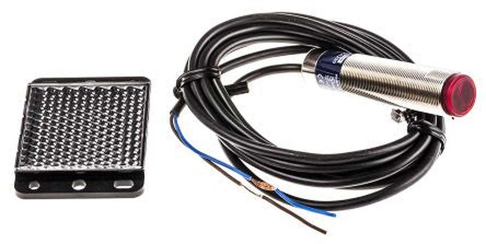 Telemecanique Sensors Polarised Retroreflective Photoelectric Sensor, Cylindrical Sensor