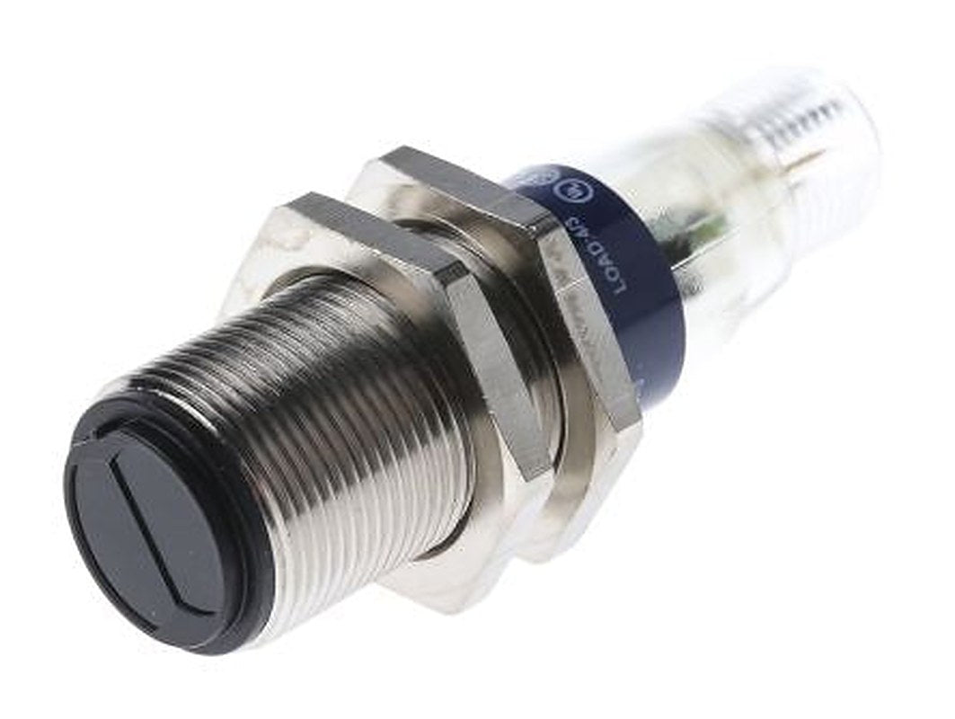Telemecanique Sensors Retroreflective Photoelectric Sensor, Barrel Sensor