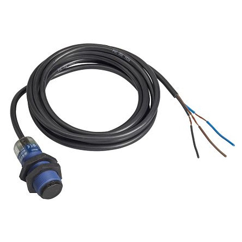 Telemecanique Sensors Through Beam Photoelectric Sensor, Threaded Miniature Sensor