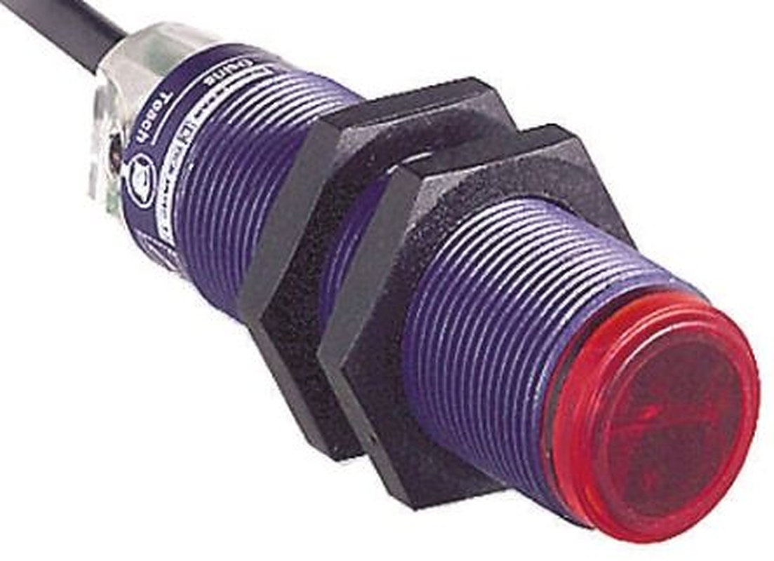 Telemecanique Sensors Diffuse Photoelectric Sensor, Cylindrical Sensor