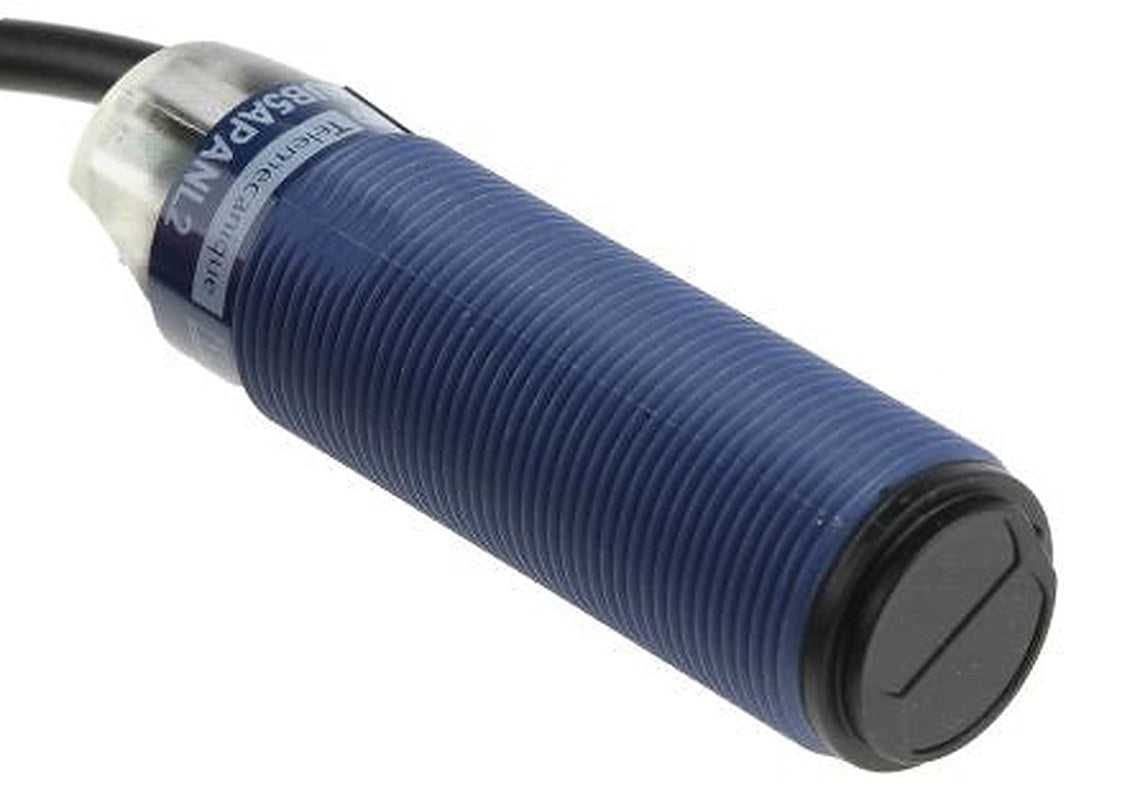 Telemecanique Sensors Diffuse Photoelectric Sensor, Barrel Sensor