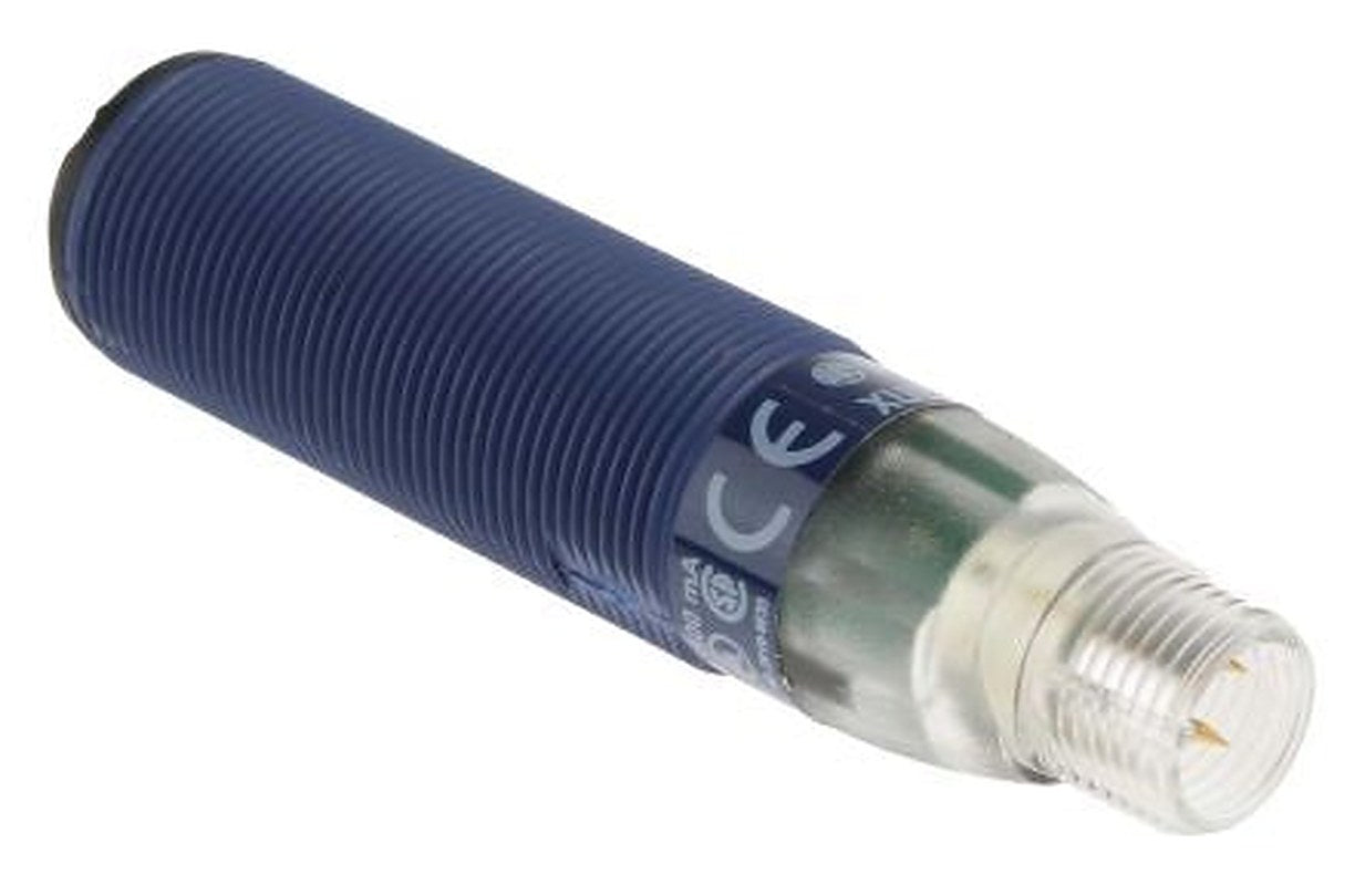 Telemecanique Sensors Diffuse Photoelectric Sensor, Barrel Sensor