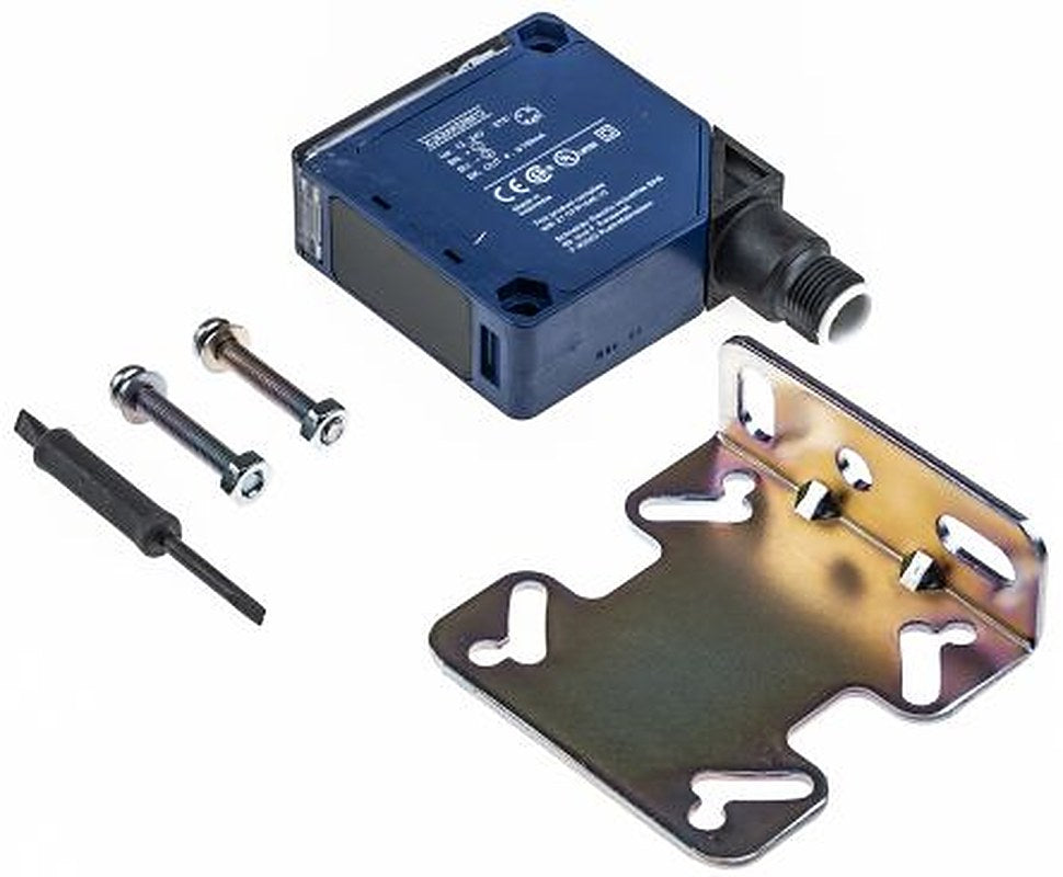 Telemecanique Sensors Diffuse Photoelectric Sensor, Compact Sensor