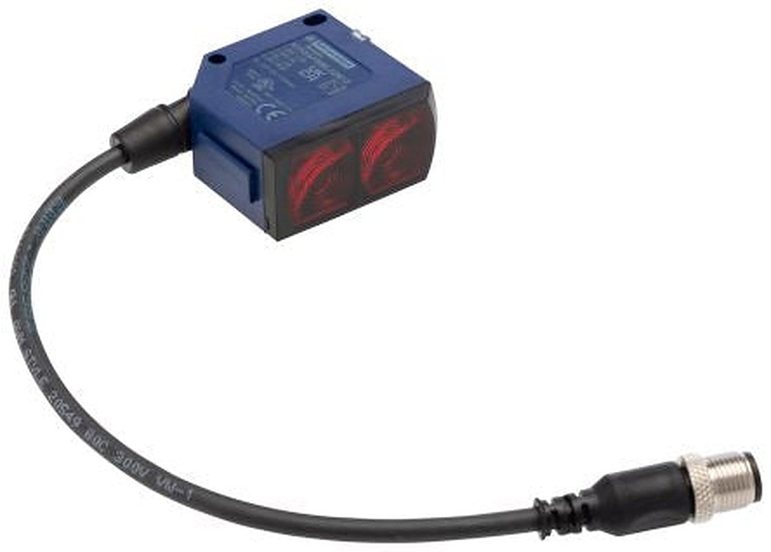 Telemecanique Sensors Diffuse with Background Suppression Photoelectric Sensor, Compact Sensor