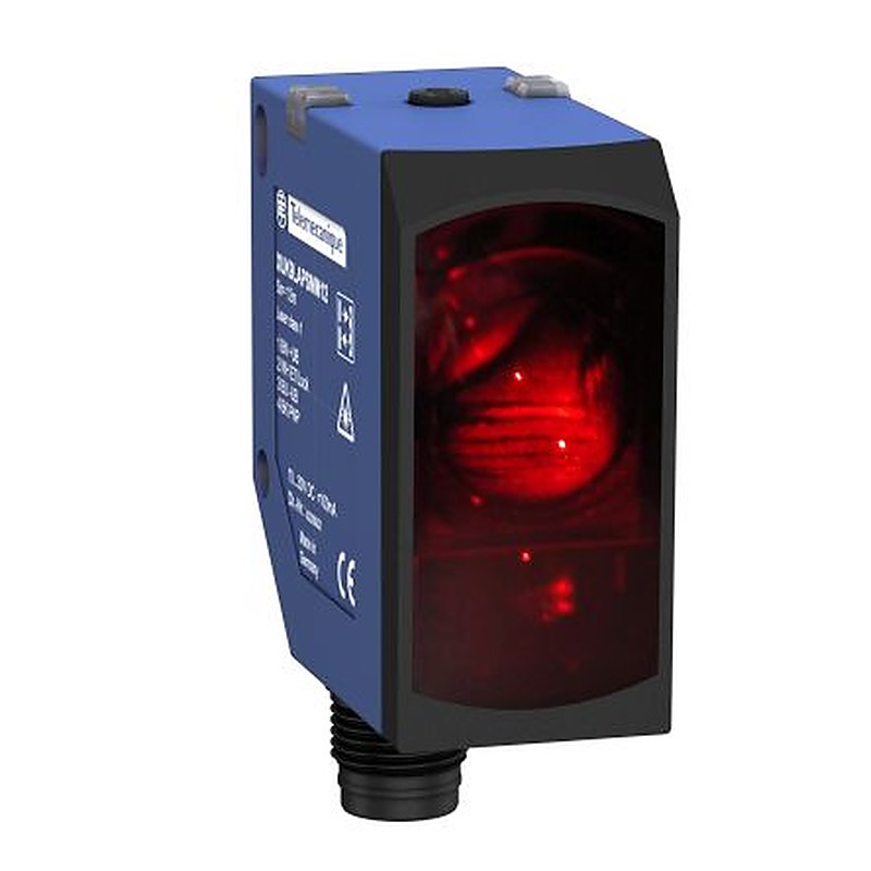Telemecanique Sensors Retroreflective Photoelectric Sensor, Block Sensor