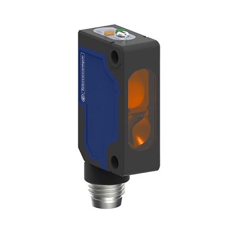 Telemecanique Sensors Diffuse Photoelectric Sensor, Miniature Sensor