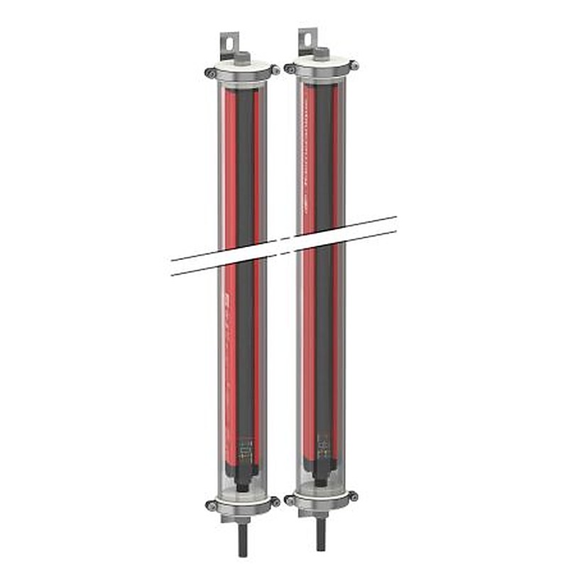 Telemecanique Sensors XUSL Series Light Curtain Receiver, Sender, 38 Beam(s), 30 mm Resolution