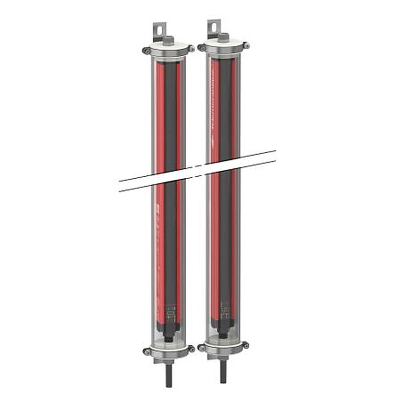 Telemecanique Sensors XUSL4E Series Light Curtain Transmitter/Receiver, 46 Beam(s), 30 mm Resolution