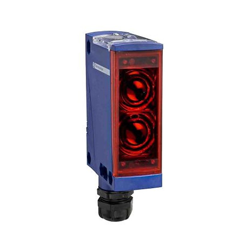 Telemecanique Sensors Diffuse with Background Suppression Photoelectric Sensor, Compact Sensor